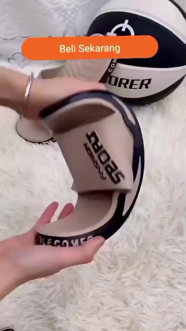 Sandal Pria Model Baru Anti Rusak Berkualitas - Sendal, Shoes Kasual Karet