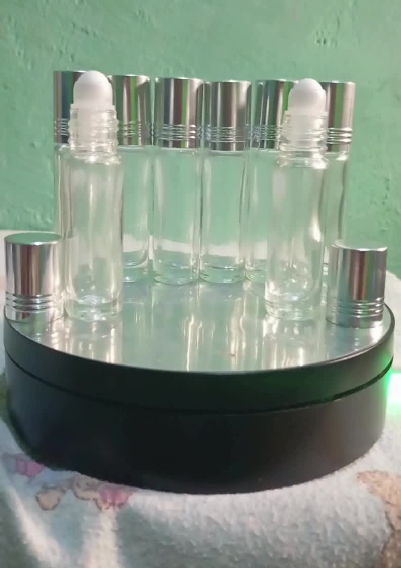 Botol Roll On Kosong 6 Mili - Botol Parfum Al Rehab 6ML Roll On - Botol Parfume Reffil kosong Al Rehab Roll On 12 pcs TERMURAH