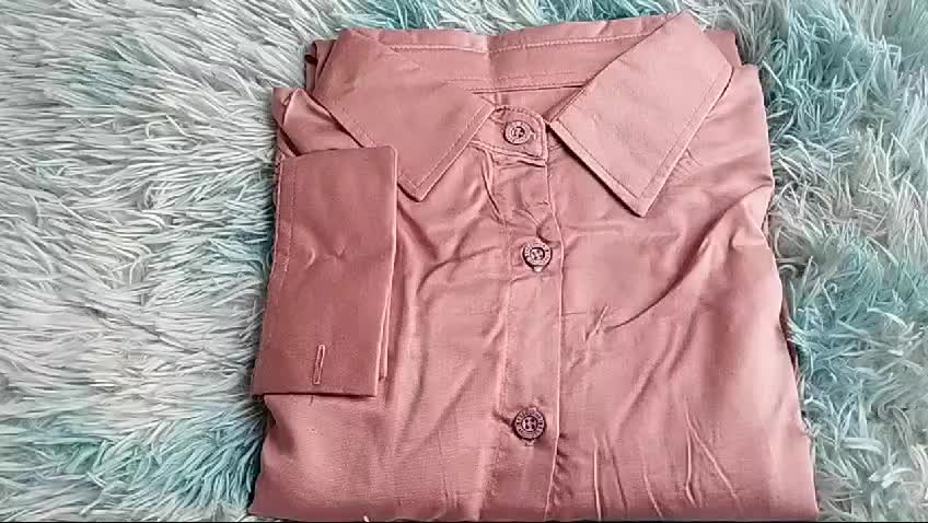 Busana kemeja atasan polos wanita basic lengan panjang oversize katun premium hq Baju Busui Hitam Casual Top