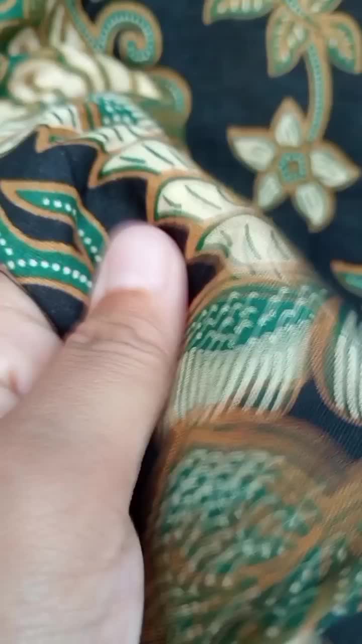 Cs-Atasan batik wanita_(Lompong ijho)_lengan pendek katun prima-elegant