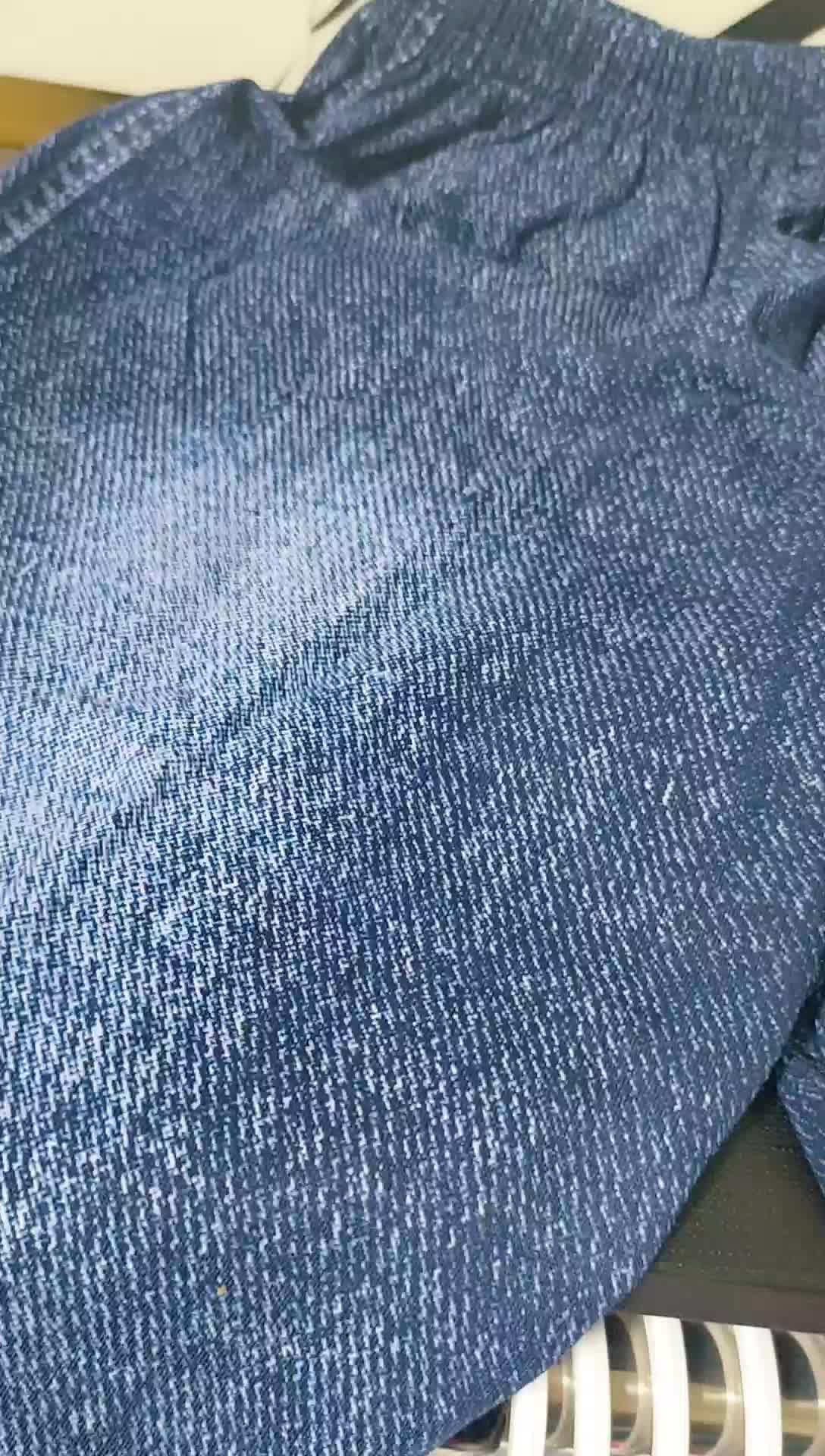Setelan Anak Unisex Semi Jeans dengan Sablon Digital 'Don't Panic' - Fashion Baju Celana