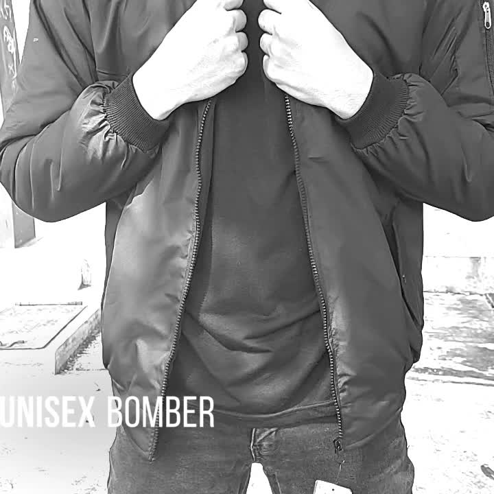 Jaket Bomber Pria Polos Noname M-XXXL Murah Berkualitas - Keren, Lembut