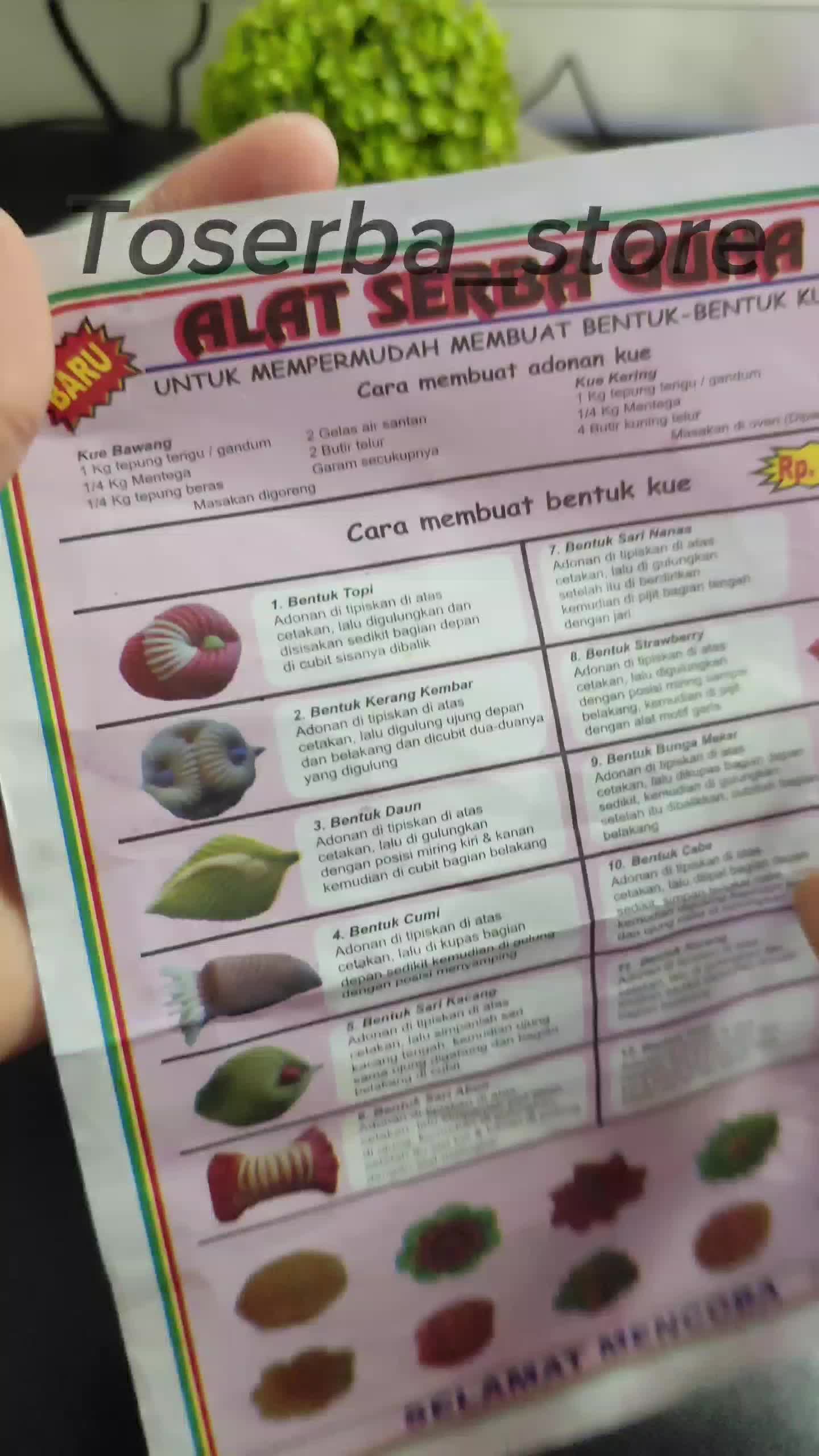 ALAT PEMBUAT KUE NASTAR/ALAT SERBAGUNA/CETAKAN AKAR KELAPA Kitchenware