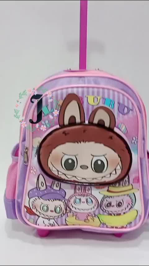 JOYELSY - TAS TROLLEYBAG / TAS DORONG SEKOLAH NJ49 MOTIF LABUBUU SD TK PAUD