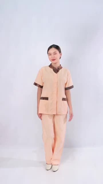 [SANDRINA] Baju seragam suster/ baju Baby sitter/ seragam klinik ( Batik )