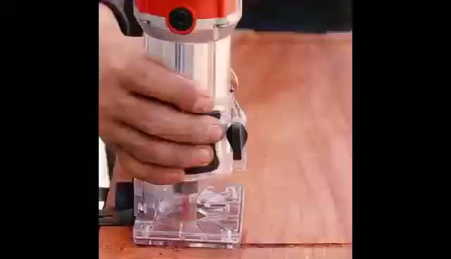 JLD Mesin Profil Kayu Trimmer Router 6MM Mesin Propil Kayu / Trimer Kayu /Router Ukir Kayu Murah Berkualitas Original MT 370