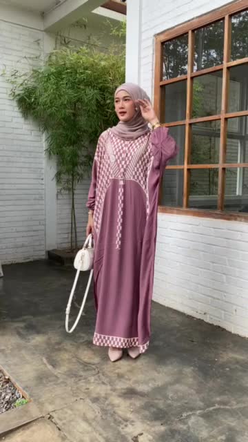 Kaftan Motif Noora Rayon Tebal Jumbo Ld 180 cm
