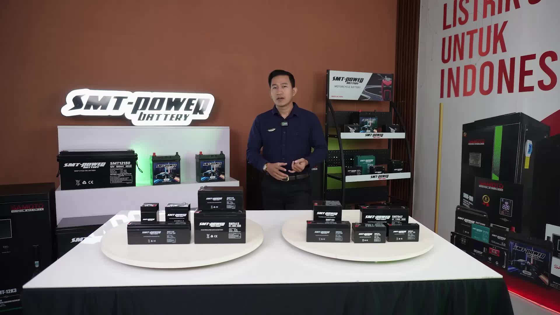 SAMOTO || Baterai Aki Kering SMT Power / SMT 064 VRLA 6V 4,5AH