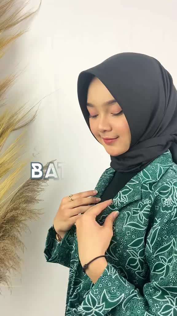 ￼Seragam batik pkk nasional terbaru full furing baju batik PKK hijau toska terbaru baju PKK terbaru nasional full furing Wanita Atasan
