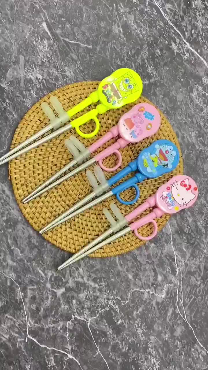 Sumpit Anak Karakter/Chopstick Trainer Untuk Anak Belajar Pake Sumpit