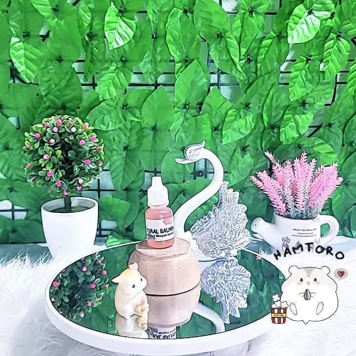 Natural SalmoNatural Salmon Oil Bulu GLOWING Anti Rontok Suplemen Vitamin Minyak Ikan Hewan Hamster Kelinci