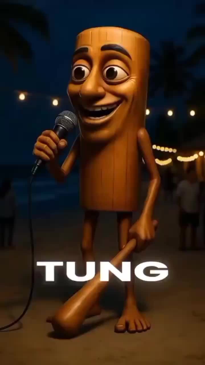 Boneka Tung Tung Sahur Senyum Boneka Mainan Anomali Lucu Toys
