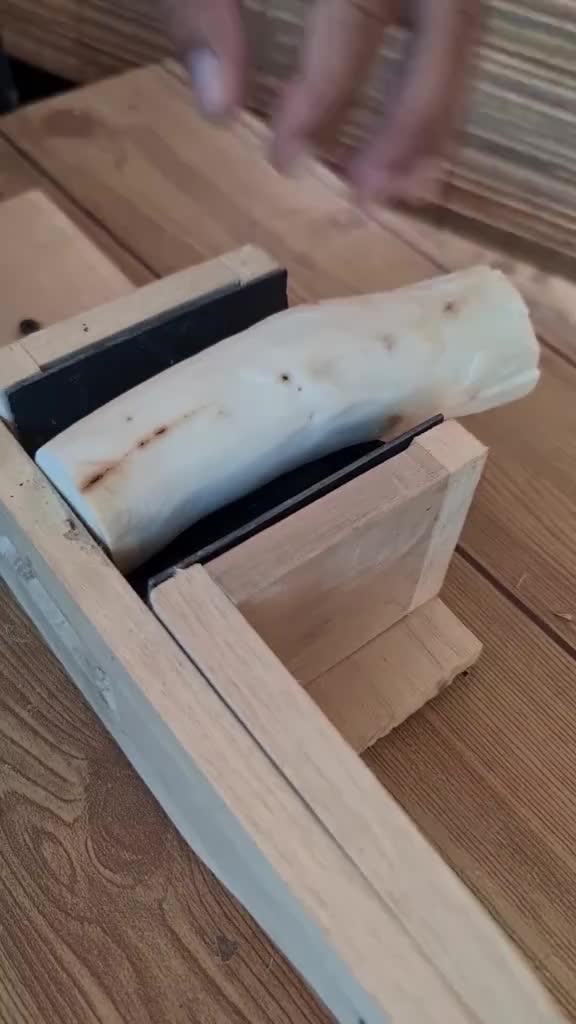 PEMOTONG/PENGIRIS SINGKONG, UBI, TEMPE KERUPUK DLL ATAU ALAT SERBAGUNA BAHAN KAYU Pisau Keripik Kitchenware