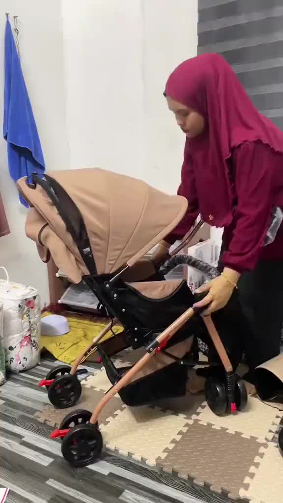 2 Way Stroller Foldable Stroller Baby infant baby Stroller kids strollers Compact Stroller Travel System 2 Way Stroller