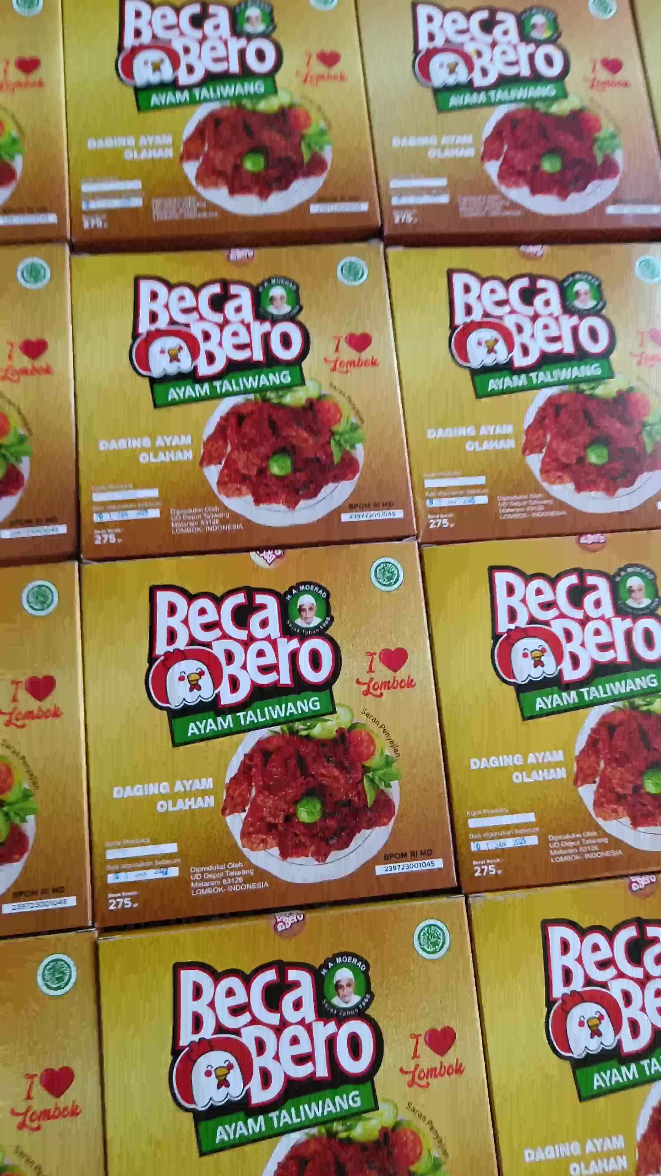 Ayam Taliwang Khas Lombok Beca Bero Food Instan Makanan