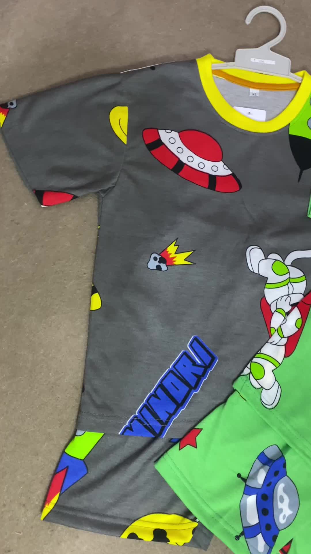 Kiminori RICO.ST Setelan Baju Anak Laki Laki Lengan Pendek