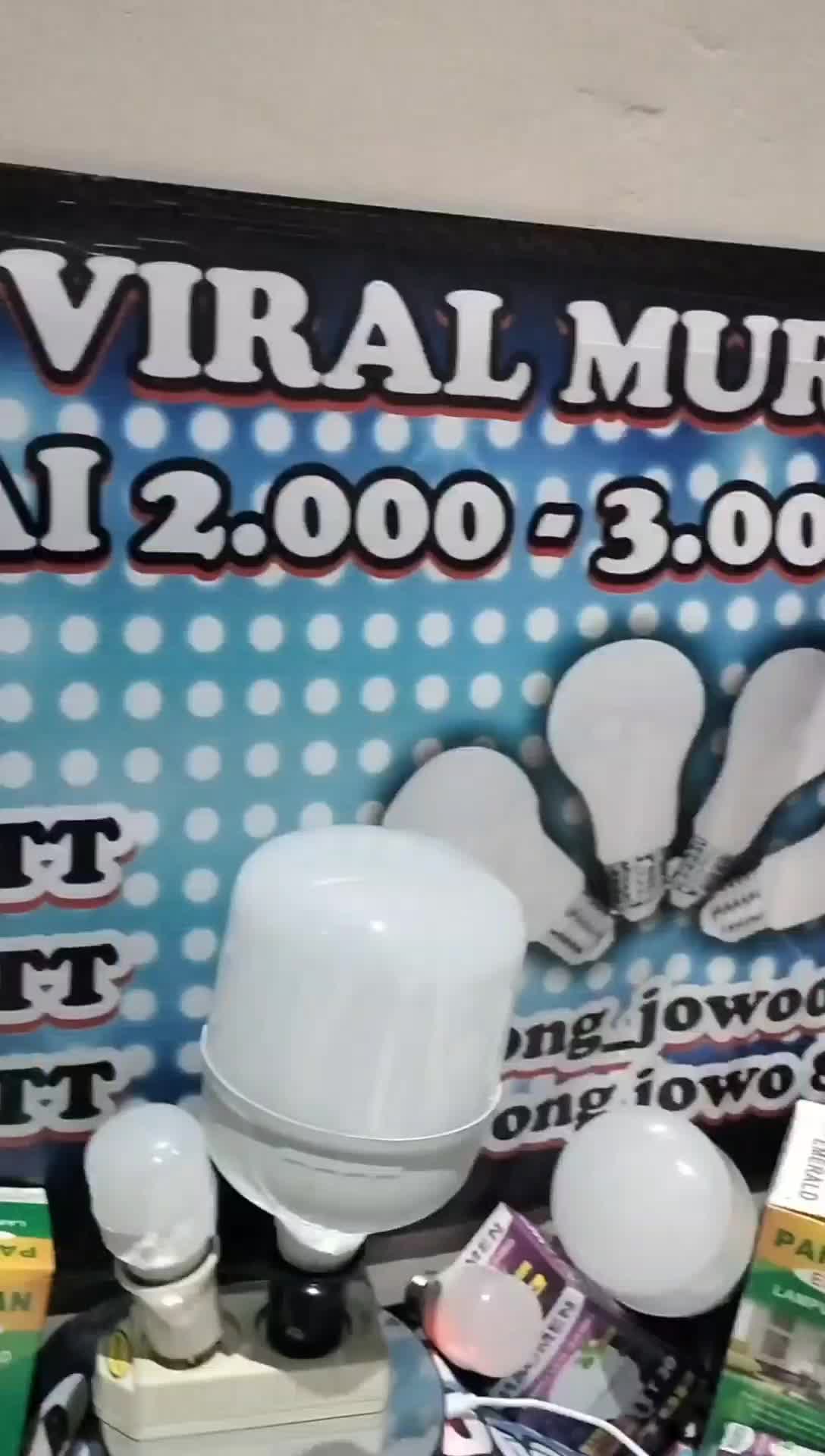 LAMPU LED HEMAT ENERGI BERGARANSI MULAI 5 RIBU AN