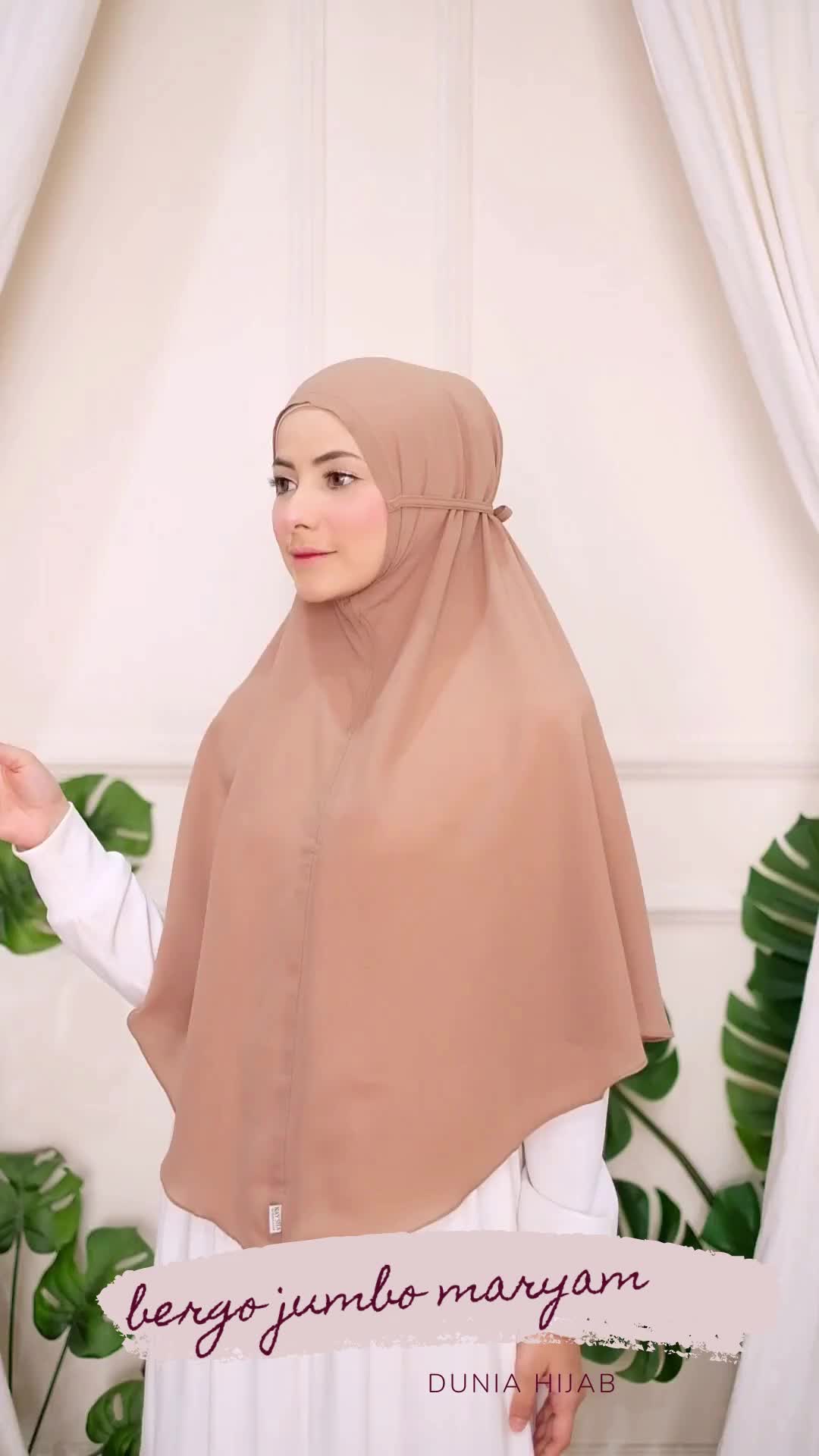 BERGO MARYAM JUMBO DIAMOND DUNIA HIJAB