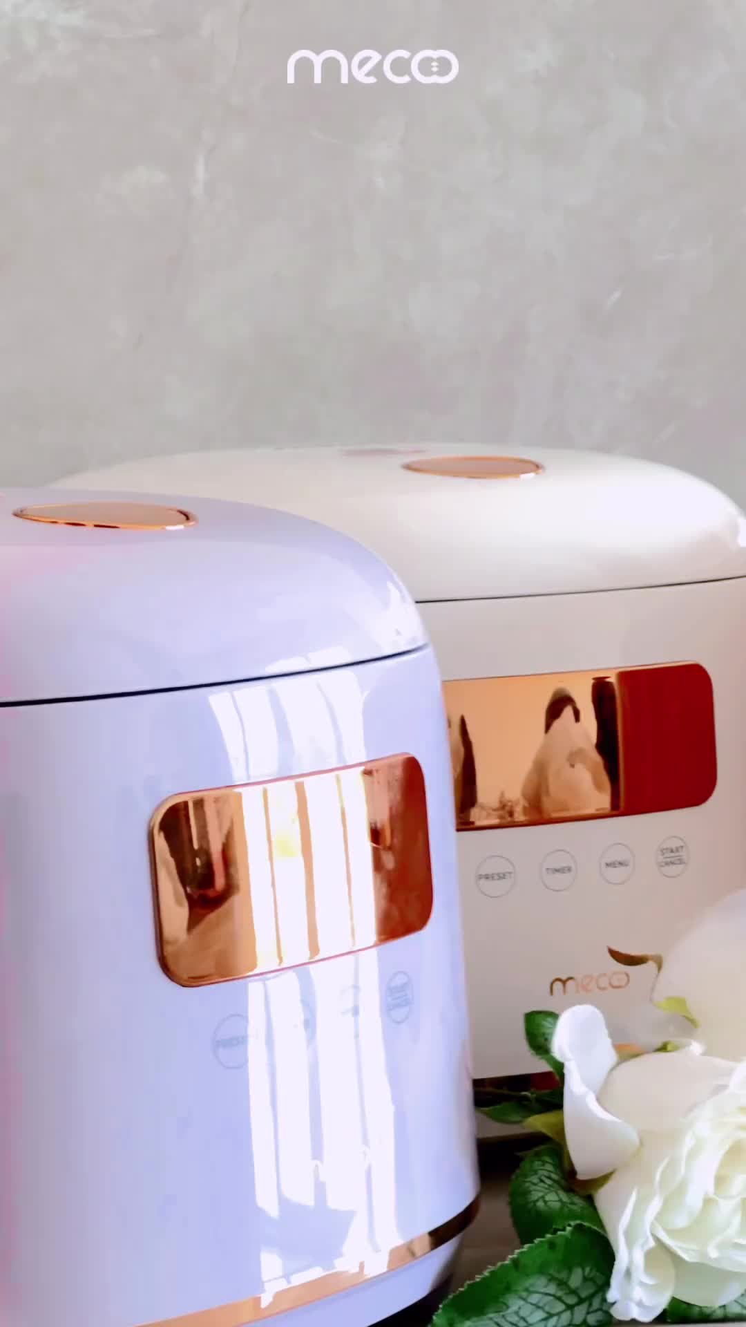 Mecoo Most Aesthetic Low Carbo Rice Cooker 1.8L Low Sugar