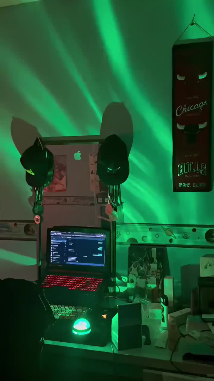 Lampu Proyektor Aurora Utara Led Ministar Light RGBW dengan Remote Kontrol dan Kabel USB Gratis Cocok untuk Muzik dan Cahaya Rotasi