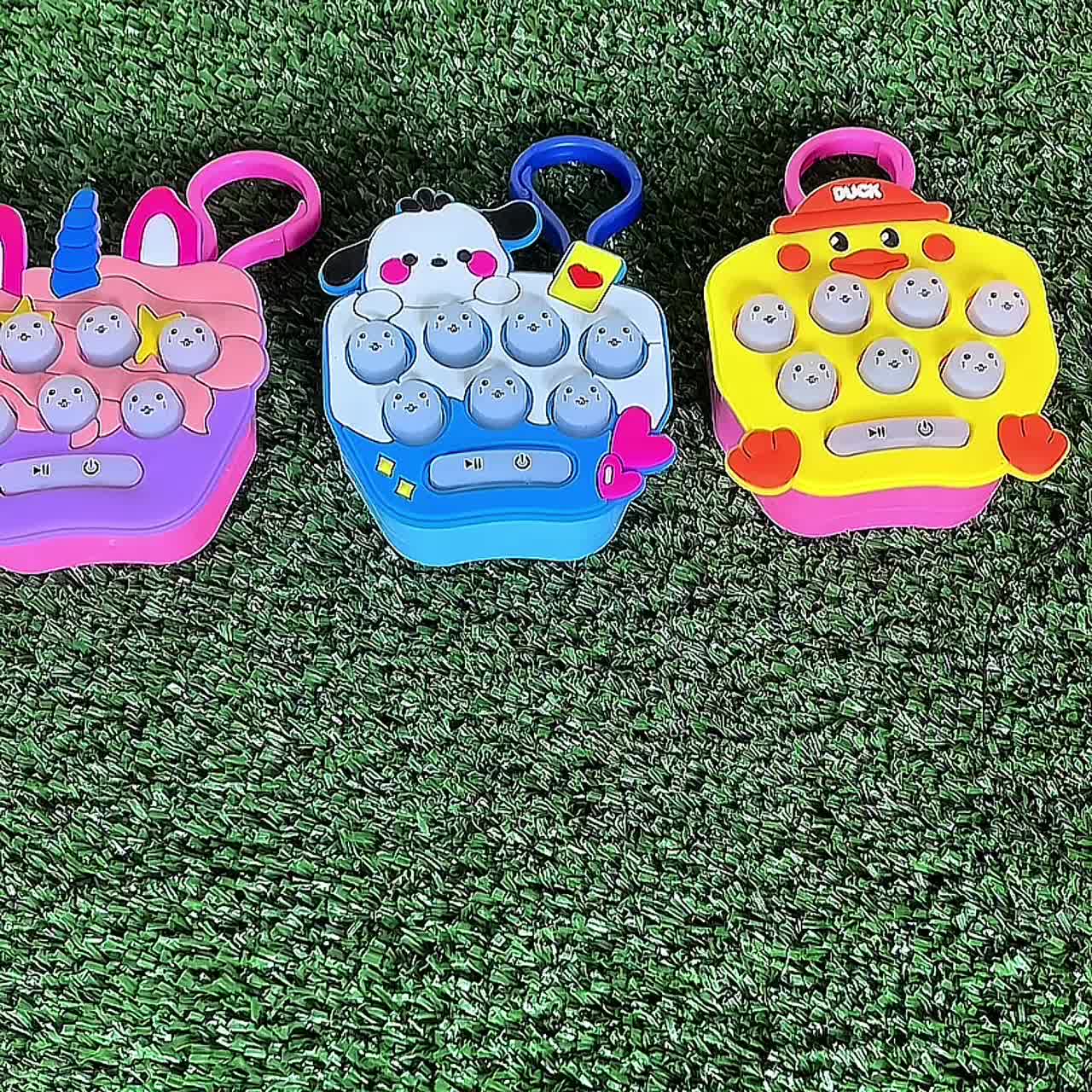 MINI POP IT ELEKTRONIK Mainan Edukasi Anak Squishy Viral Push Bubble Game Pop It Nyala Musik Light LED Fidget Pop It Elektrik Quick Push