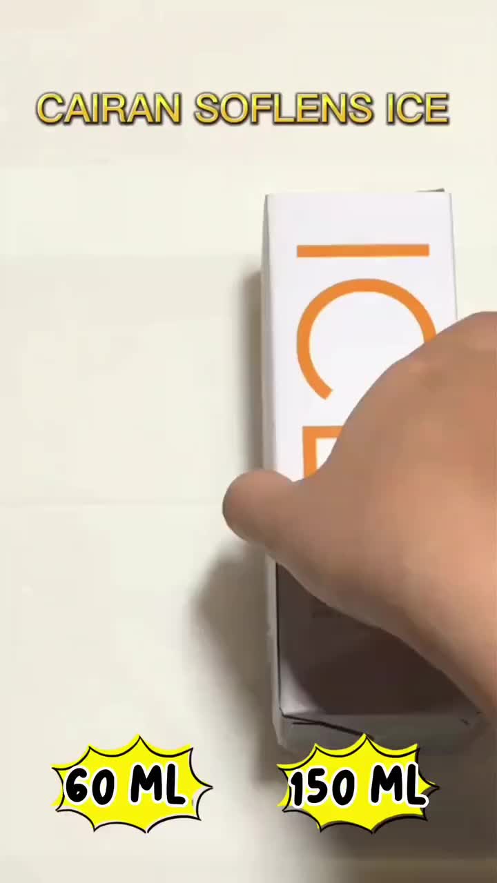 Exoticon Cairan Softlens Ice 150ml - Larutan Serba Guna untuk Mata Kering dan Kotoran pada Softlens - Liquid Eye Soflens Lensa
