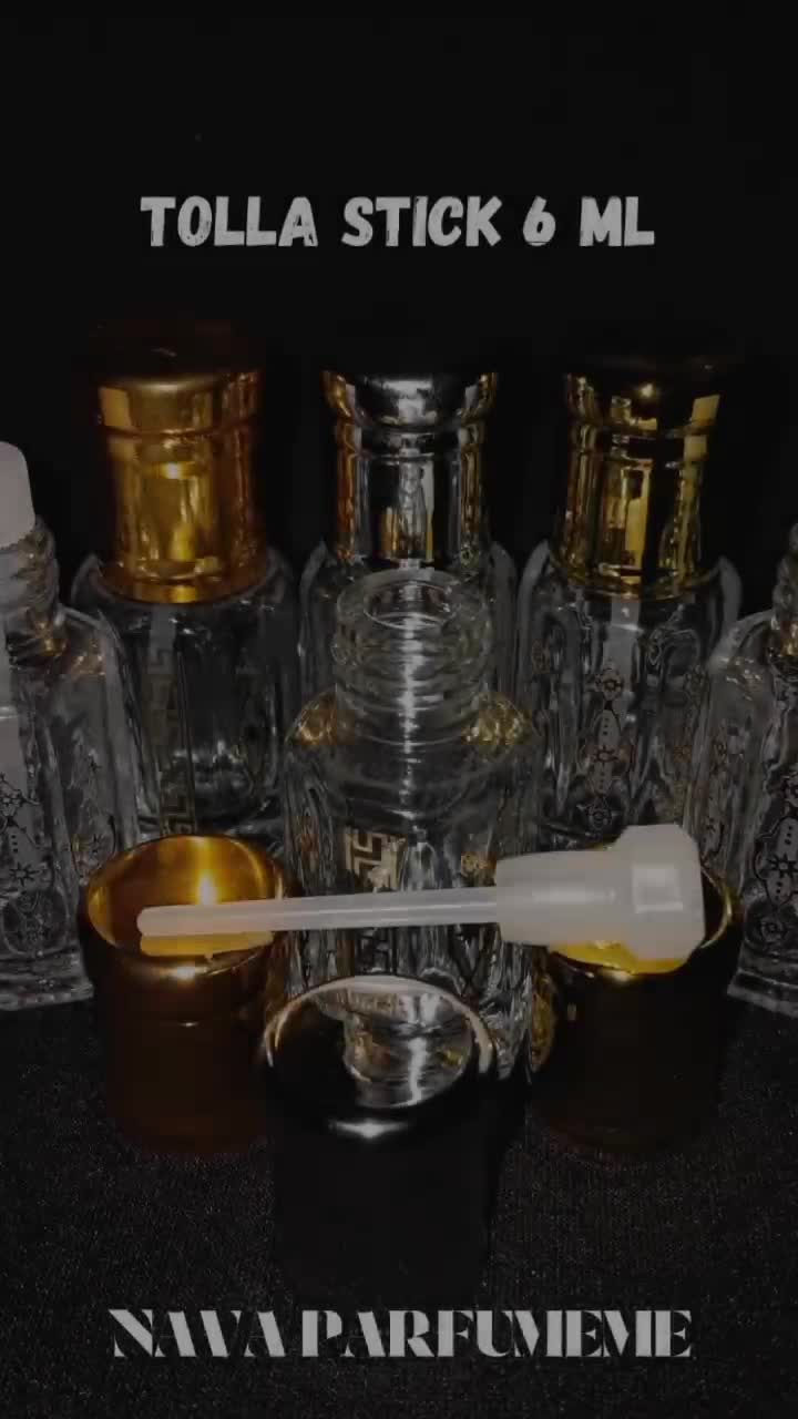 Botol Tola Stik ukuran 6 ml motif batik termurah.