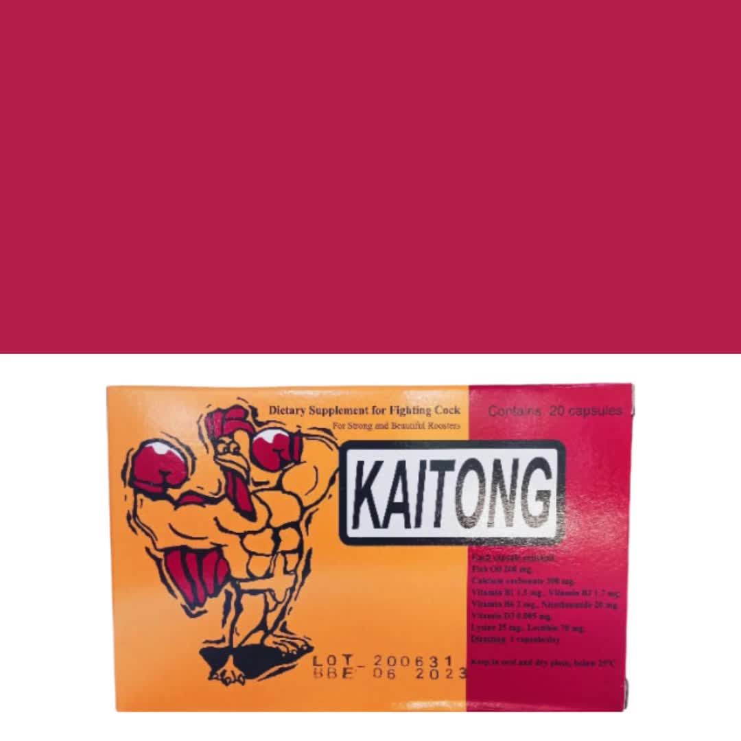 Kaitong Suplemen Ayam Petarung (Original) | 20 Kapsul