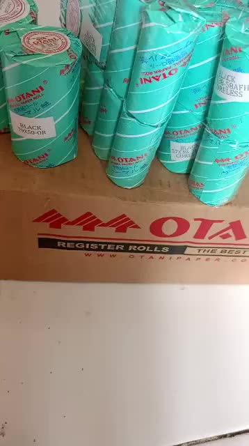 10 Roll Otani 58x40 Coreless Kertas Struk Thermal Otani 58mm EDC & Printer Thermal Bluetooth 57x38/58x40/58x38/57x40/57x37/58x37 Coreless