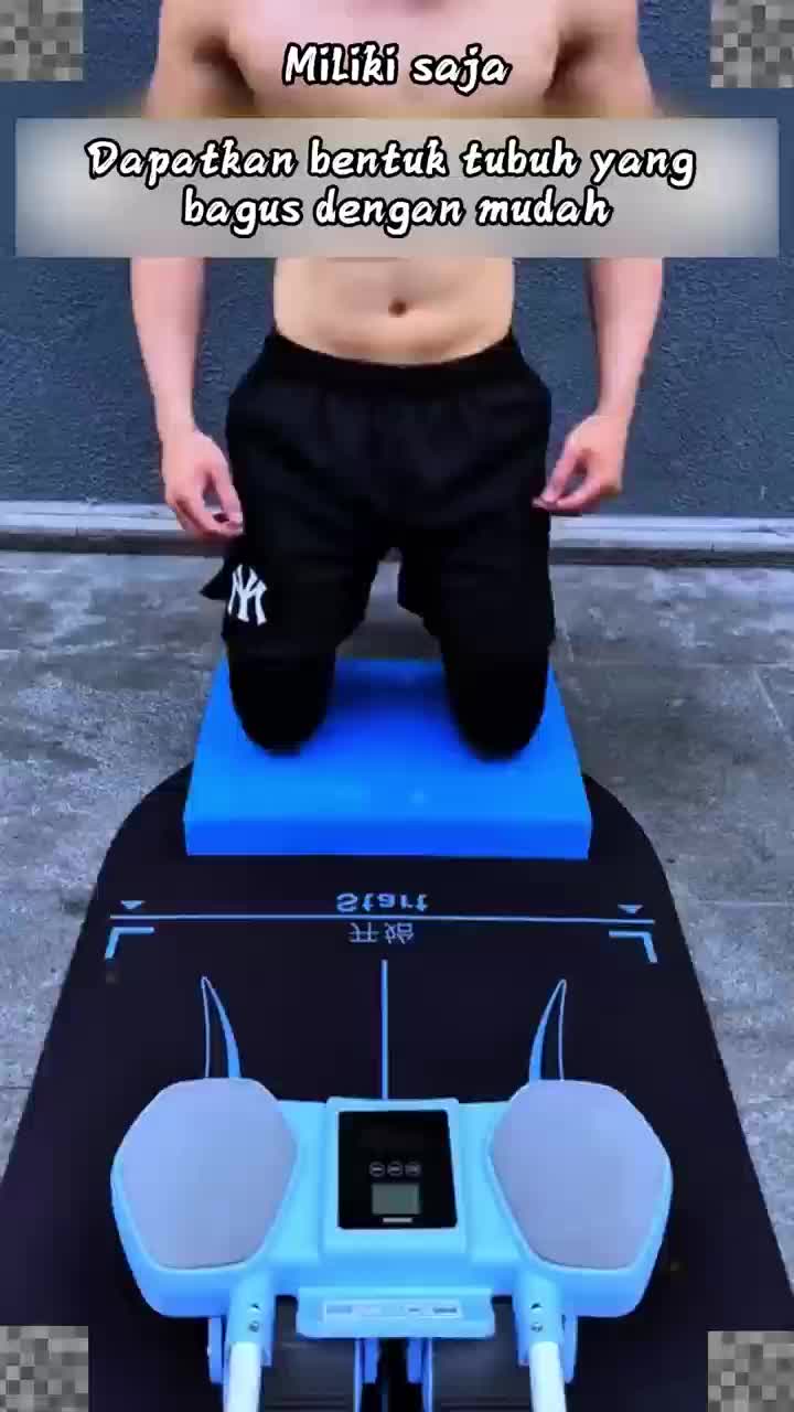 【COD】 SOARFLY Latihan kebugaran roda perut rebound otomatis novel berwarna-warni Kursi peralatan olahraga kebugaran rumah kecil loop wheel