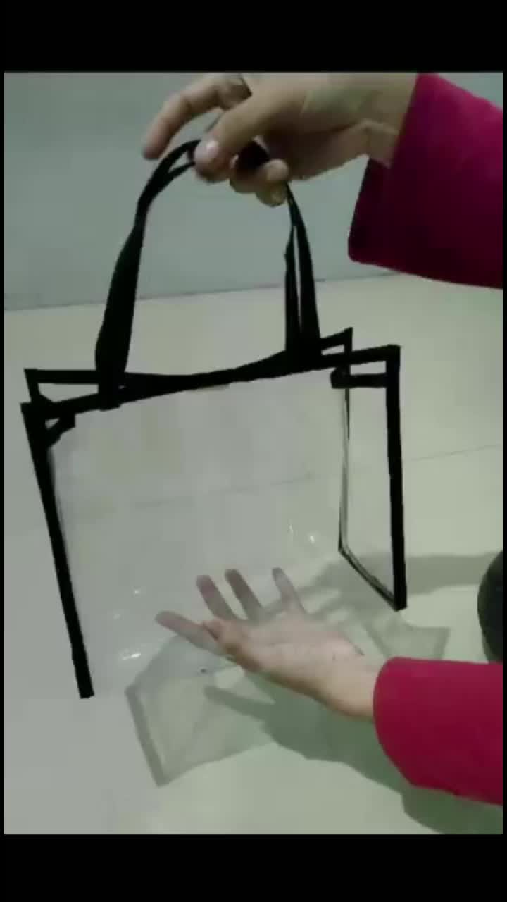 TAS MIKA TRANSPARAN / TOTTEBAG SOUVENIR / TAS HAMPERS HAJATAN