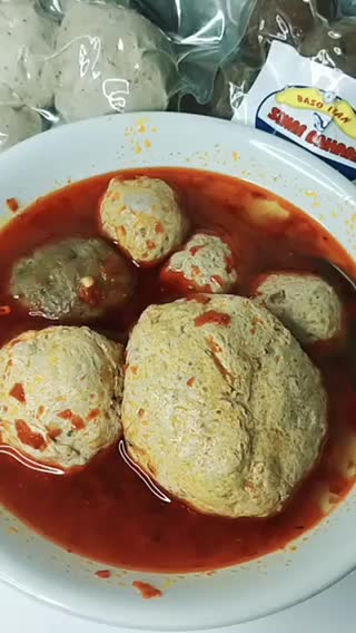 Baso Ikan instan Jumbo Rudal/mercon , SAMBEL MERCON SINAR BAHARI
