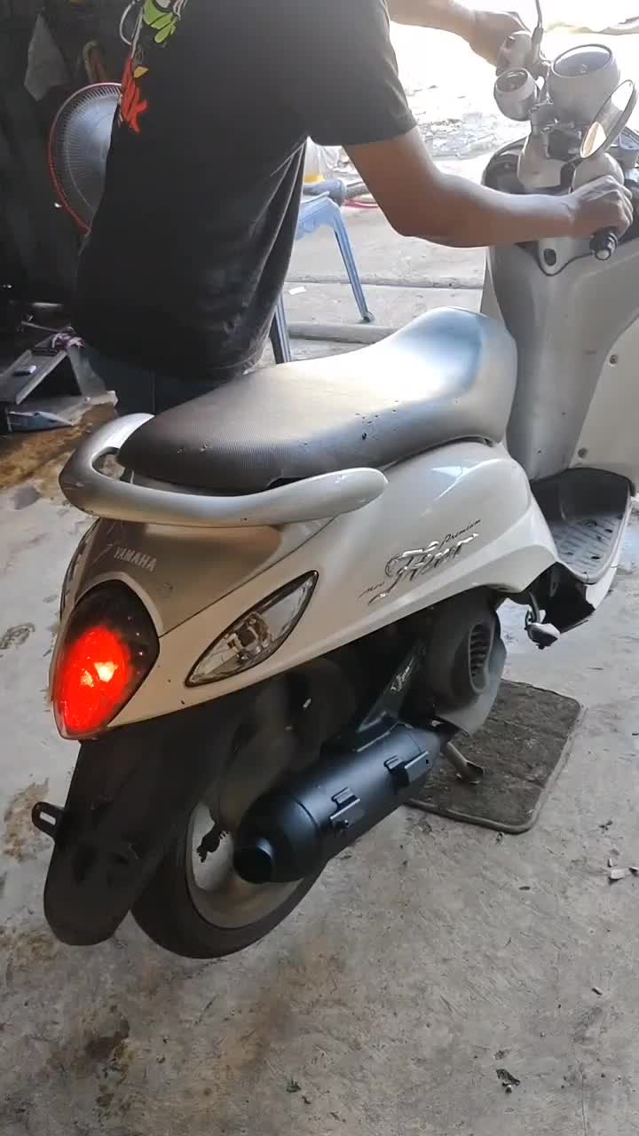 knalpot fino 125 suara MP7 LISTRIK