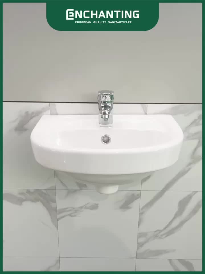 Wastafel Keramik Cuci Tangan Europe Enchanting E1345