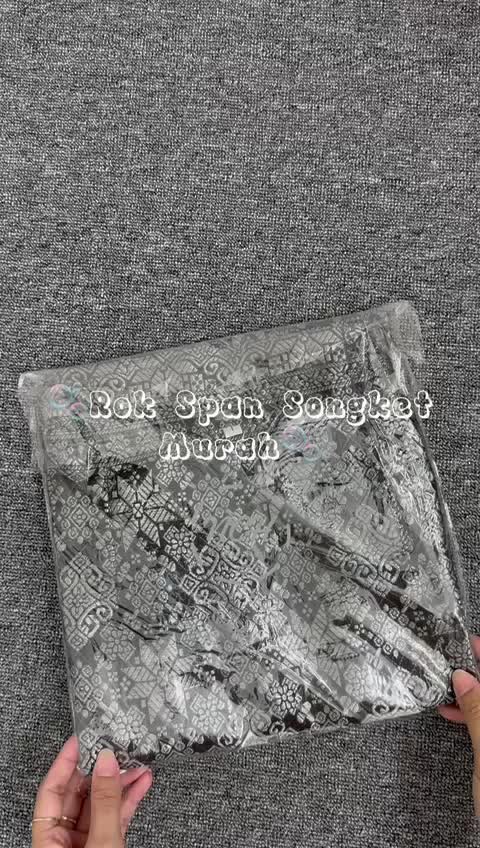 ROK SPAN SONGKET SET SELENDANG SONGKET / SET ROK SPAN DAN SELENDANG SONGKET