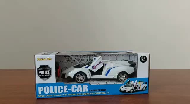 Mainan Mobil Remot Kontrol RC Mobil Polisi Lite
