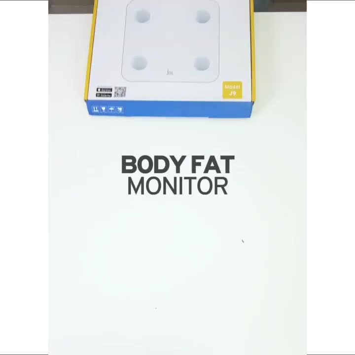 Joil Timbangan Badan Digital Electronic Body Fat Scale 4 Sensor Presisi Data Akses via Aplikasi Smartphone - J9