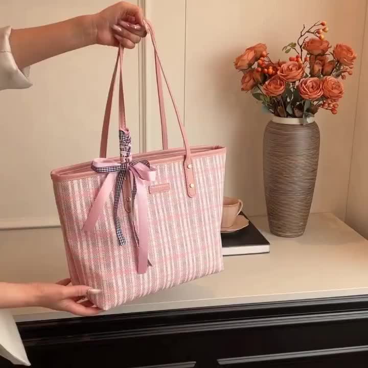 VINNETORA Tas Selempang Wanita Totebag Wanita Tas Kuliah Wanita Tas Kerja Wanita Korean Style Elegan