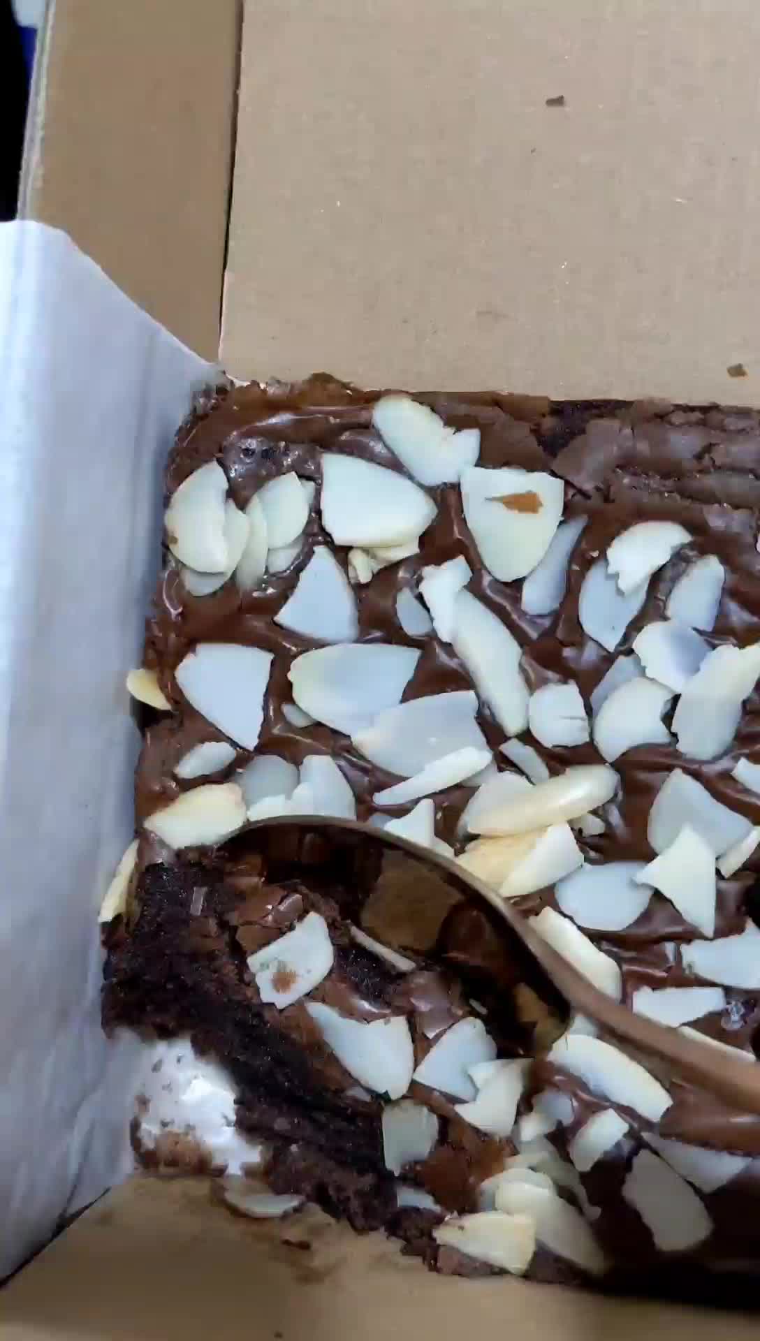 PAKET BANDLING BROWNIES TRIPTOP & LUMER Rendah lemak Choco Almond Food