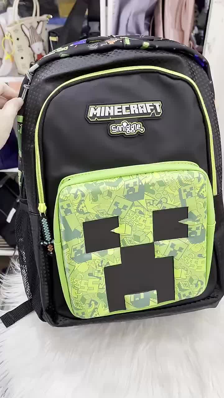 (Berhadiah) Tas Backpack Senior / Tas Ransel Tas sekolah anak laki laki SD SMP Keren Trendy casual