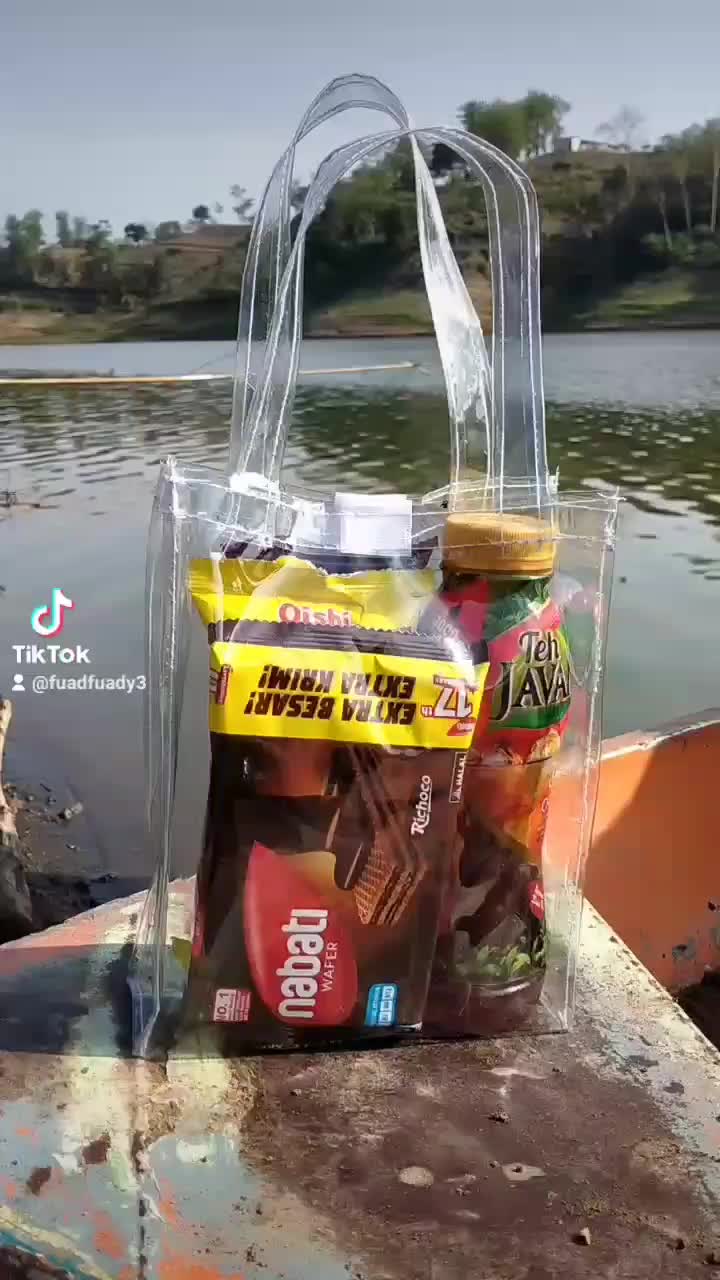Tas mika trasparan , tas hampers , tas ulang tahun  kotak seserahan nikah souvenir ultah lebaran pernikahan harga 10pcs cewek