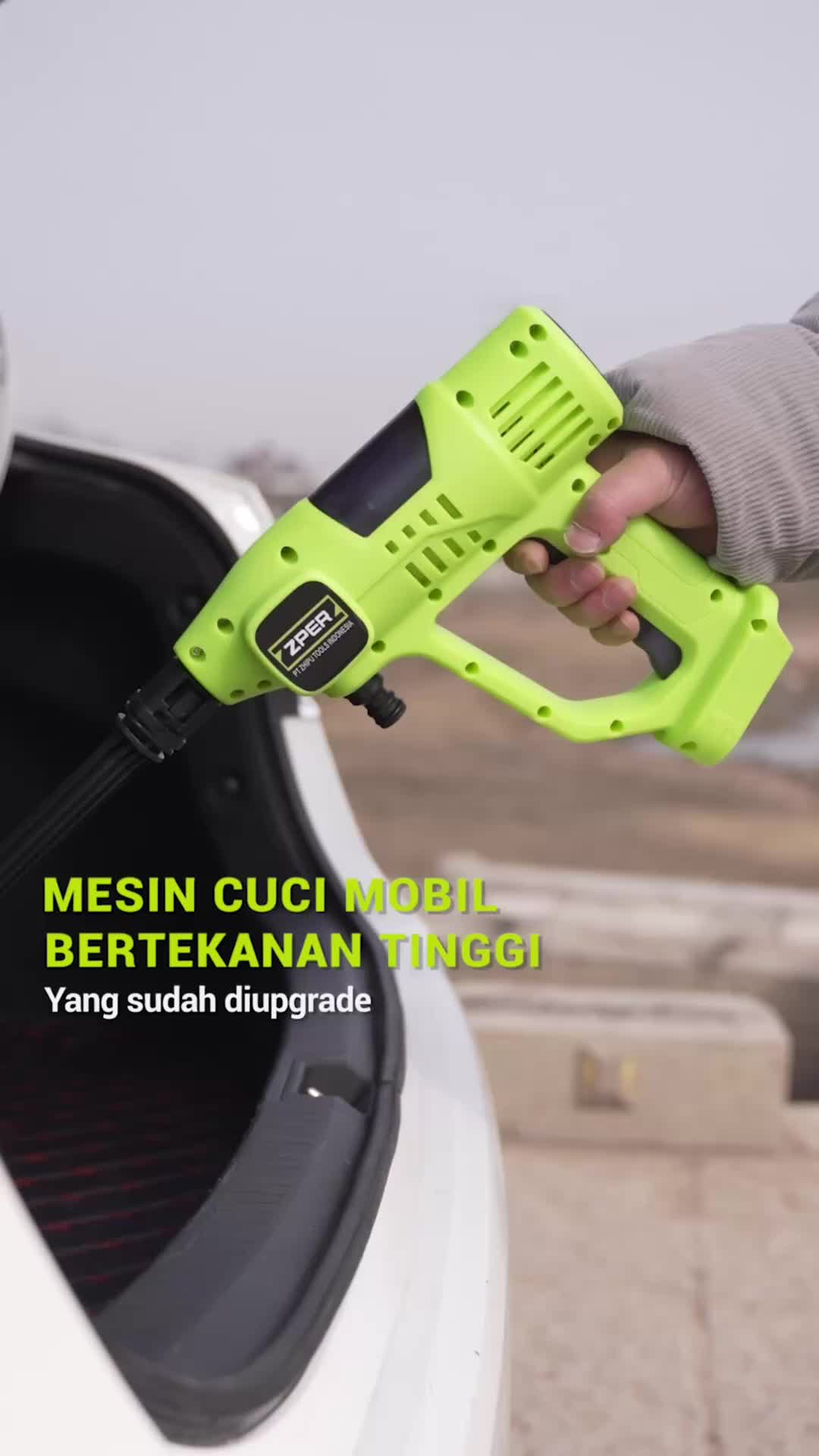 [Cod] zper motorcycle car wash water sprayer set spray gun fan nozzle high pressure zp005 bicycle and motorcycle pumps scissors saw blade super sharp car engine hose power tools