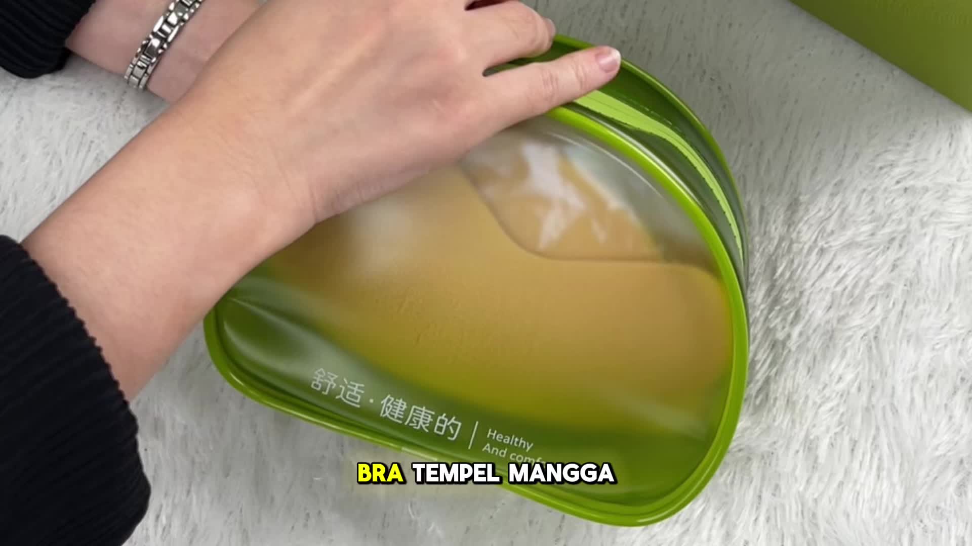 【Orifree】【Kemasan premium】Bra Tempel Mangga Premium BH Push Up Anti Slip Bra Tanpa Tali 3D Shaping Pad