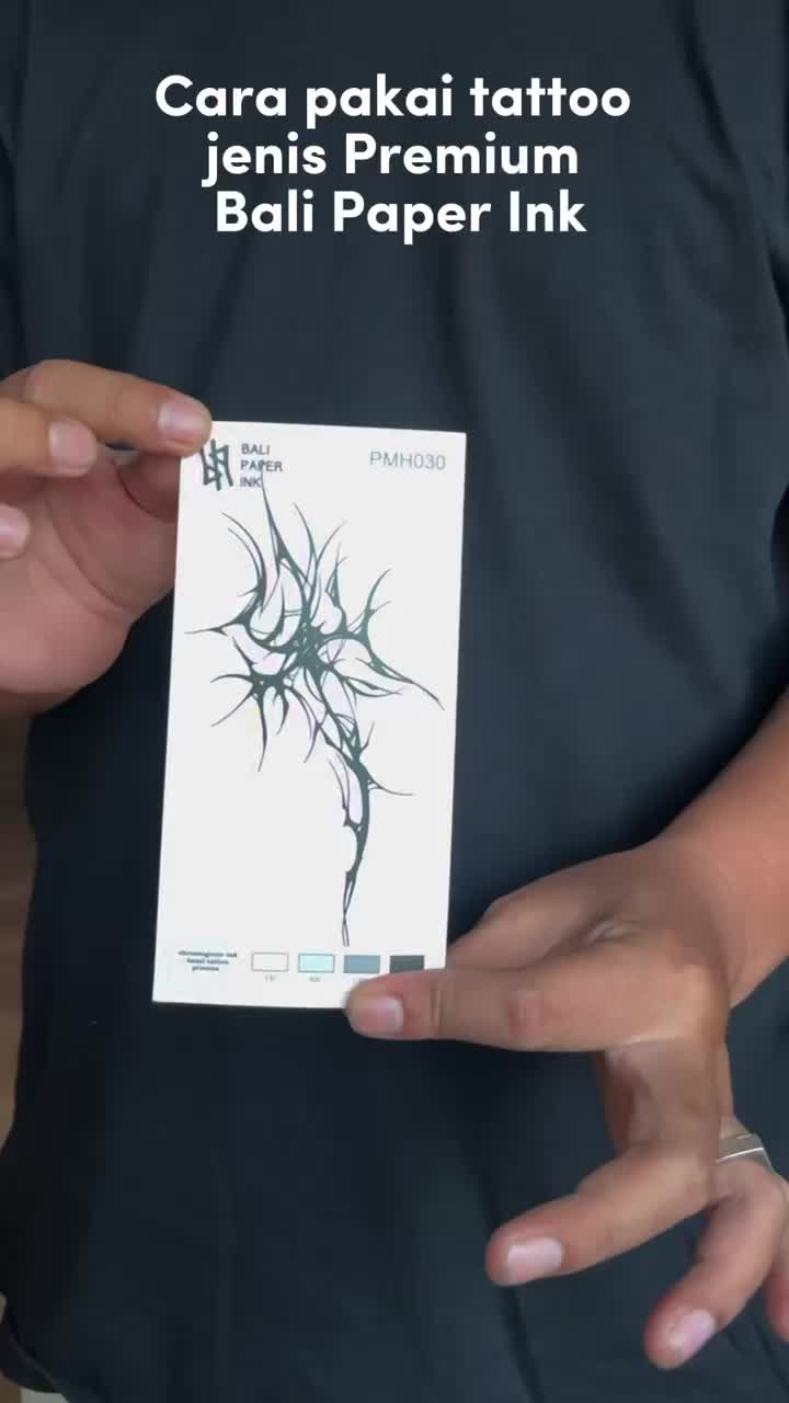 PMD002 Big Snke Premium Tato Temporer Bali Paper Ink Wajah