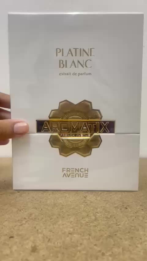 Parfum French Avenue X Aromatix Platine Blanc Extrait De Parfum 100ml for Unisex