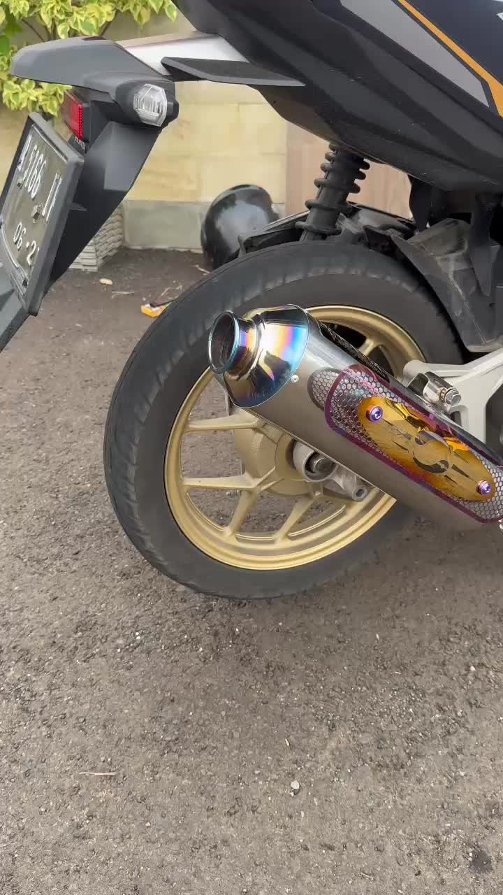 Knalpot Standar Racing Fullsystem Sarangan BOR Tipe X-Doom Cluster Yin Yang Original Pavta NMAX AEROX PCX SCOPY MIO BEAT Baud Laser Foto Motorcycle Tabung Tempat