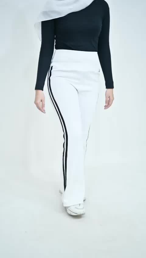 celana cutbray olahraga daily wanita scuba highwaist sport lari zumba senam
