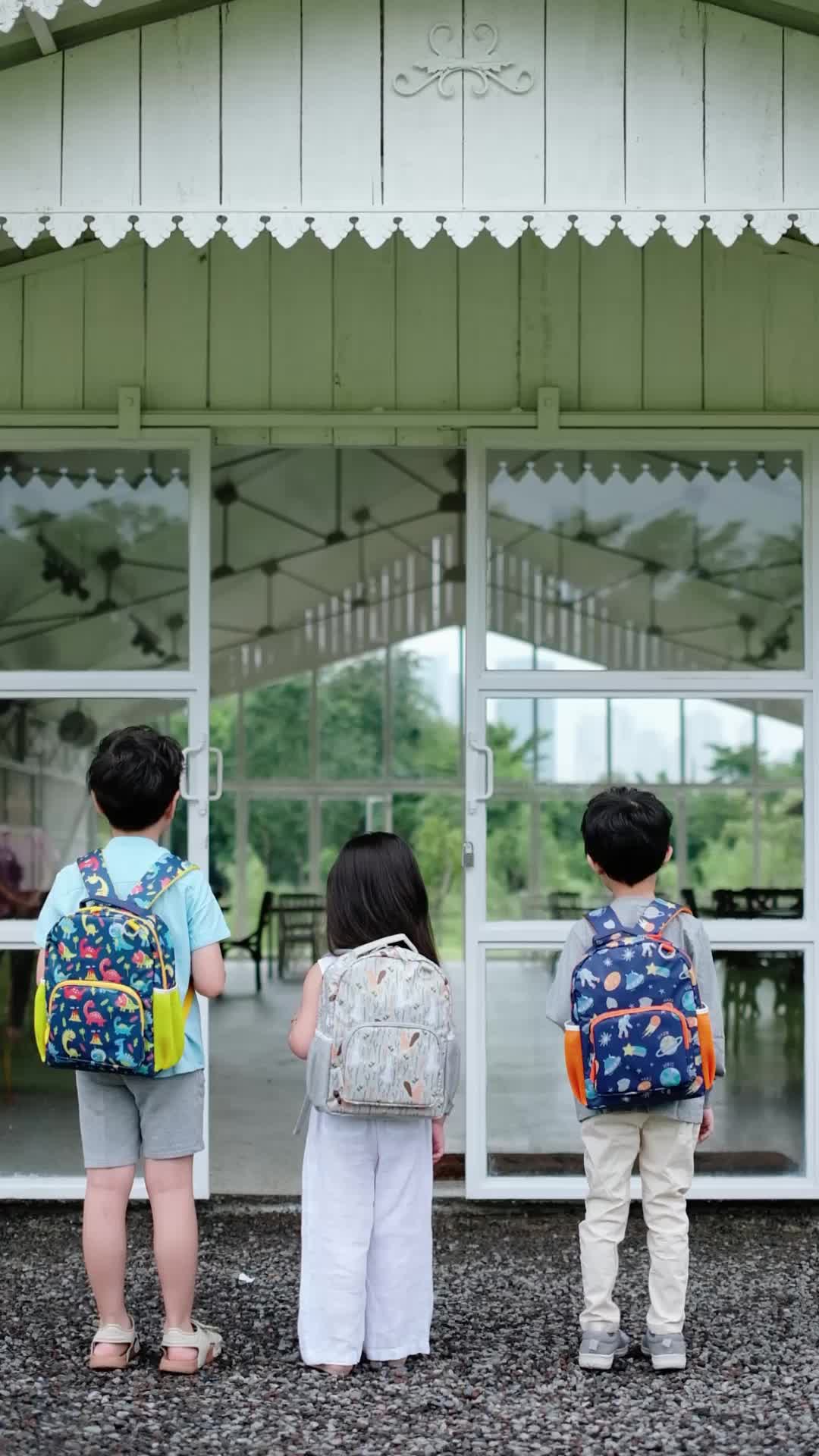 MLF Goods - FUN PRINT Backpack Series / Tas Ransel Anak / Ransel Backpack Anak