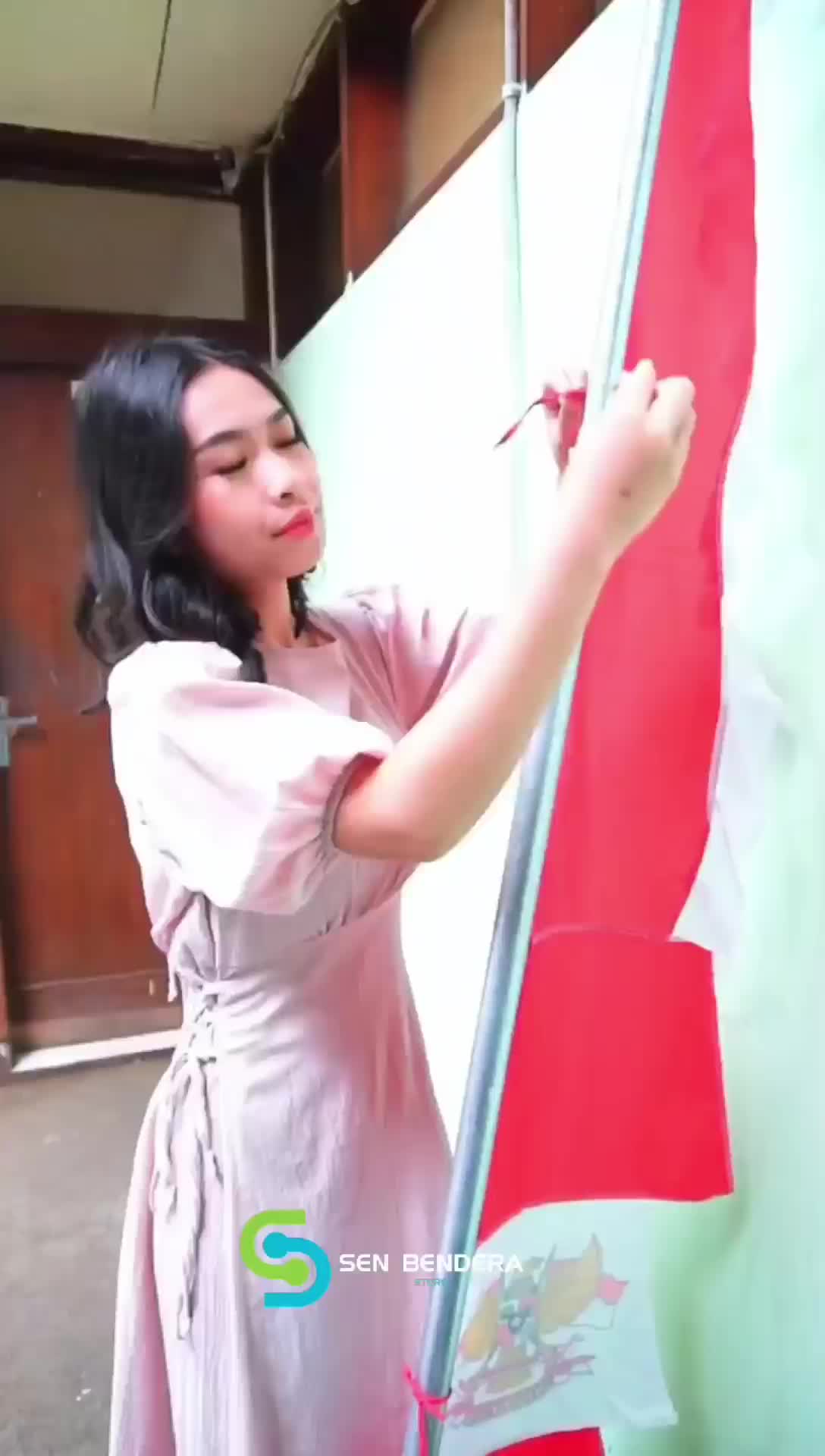 UMBUL UMBUL WARNA WARNI GARUDA GERGAJI PANJANG 2,7M KUALITAS PREMIUM