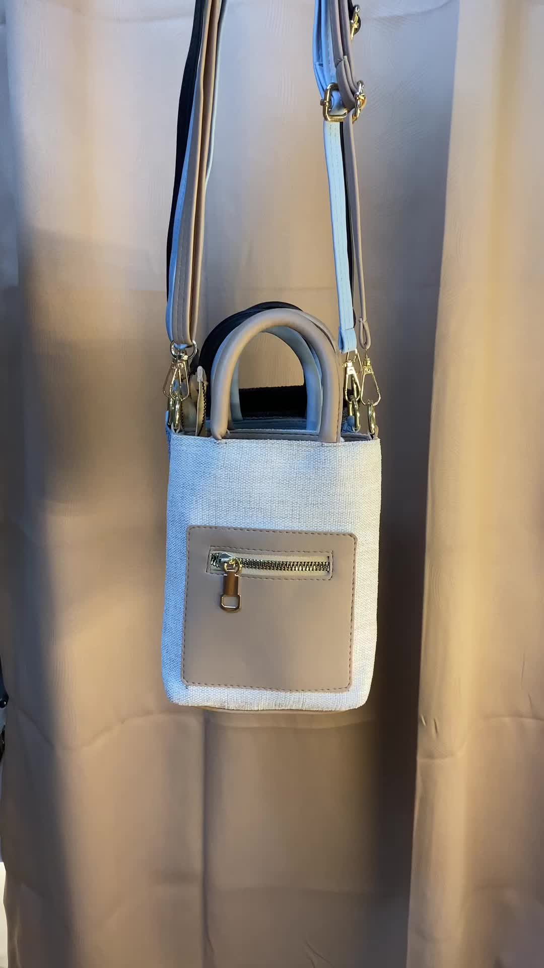 Sitiram-(Aura) Tas hp cewek simple Canvas Wanita